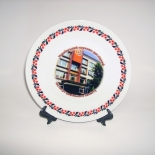 Сувенирная тарелка с фотографией института