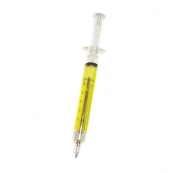 Ручка “Шприц”, желтый