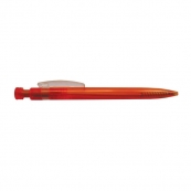 Ручка шариковая автоматическая, оранж
