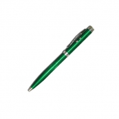Ручка металлическая "3 в 1", зеленая