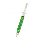Ручка “Шприц”, зеленый